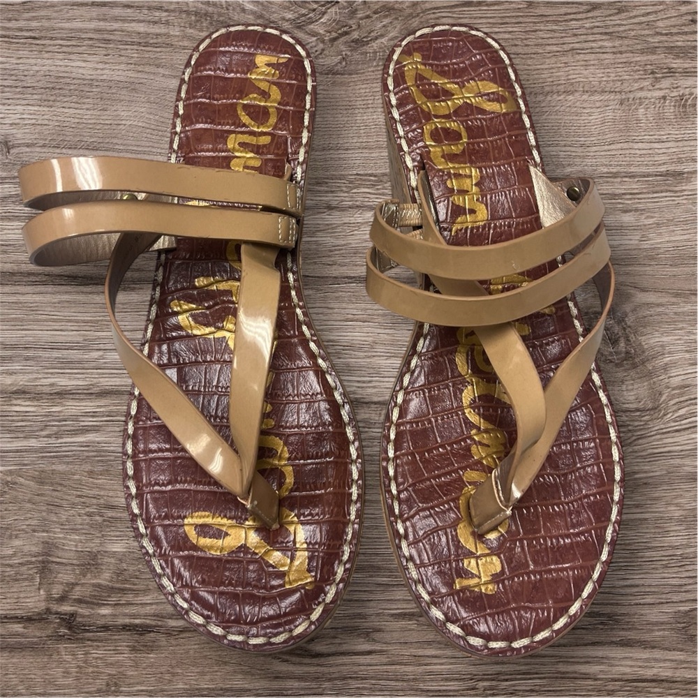 Sam Edelman Rasha wedge sandals.